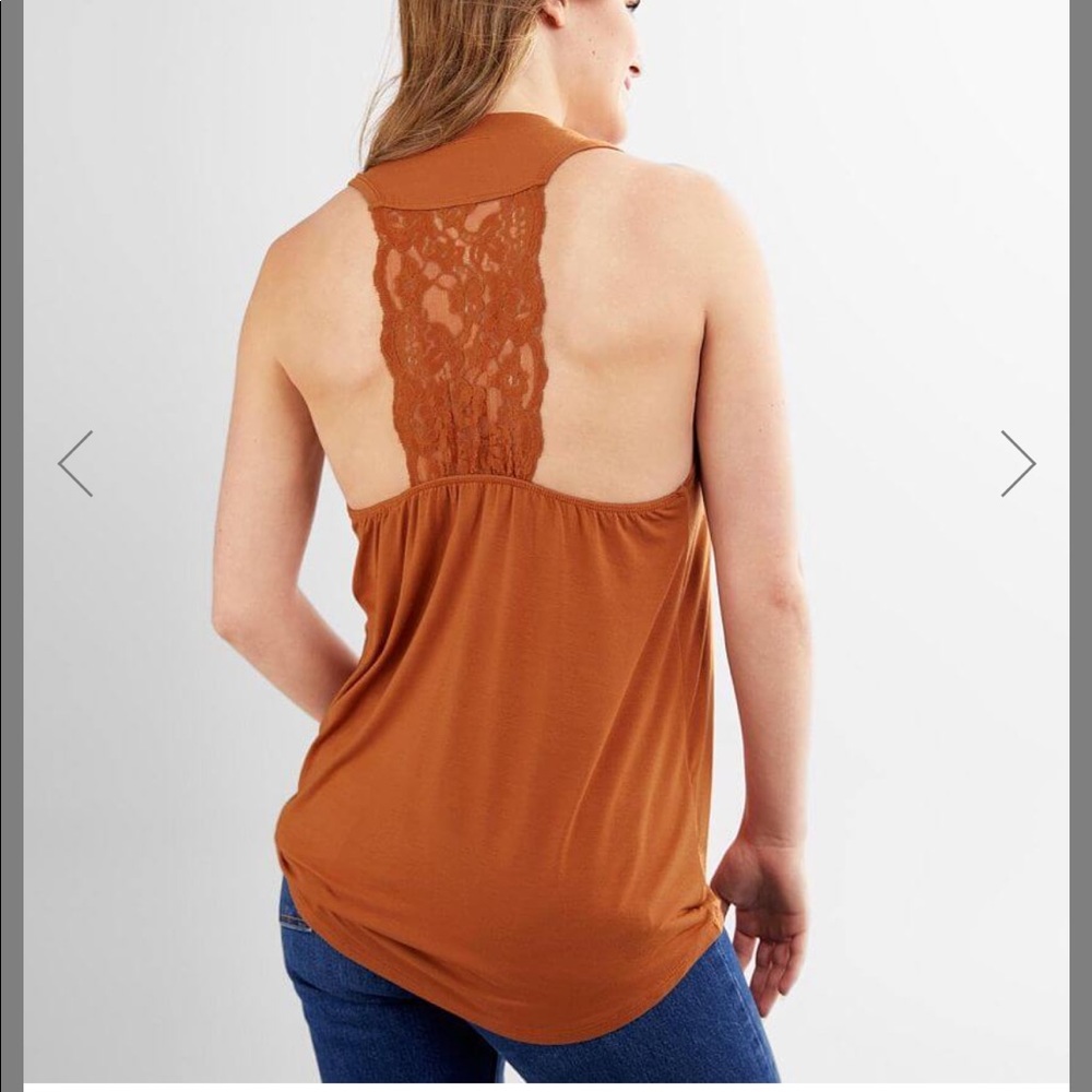 🔺 Daytrip lace back tank NWOT